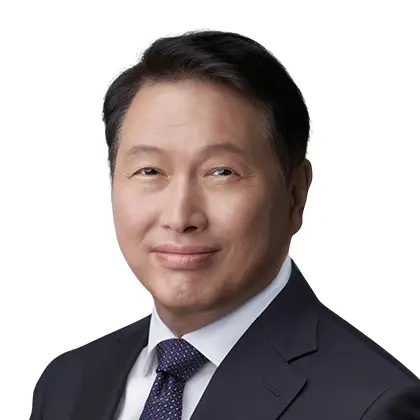 崔泰源（チェ・テウォン） SKグループ会長 兼 CEO、崔鍾賢学術院理事長